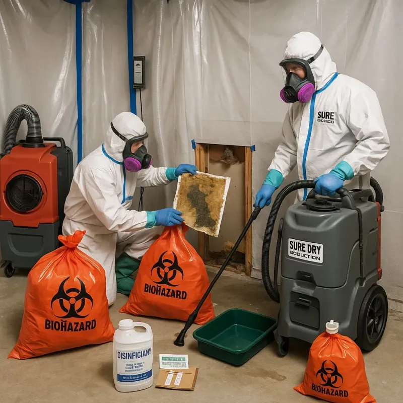 Contaminated Water Handling Protocols process in Colonial Pine Hills, SD