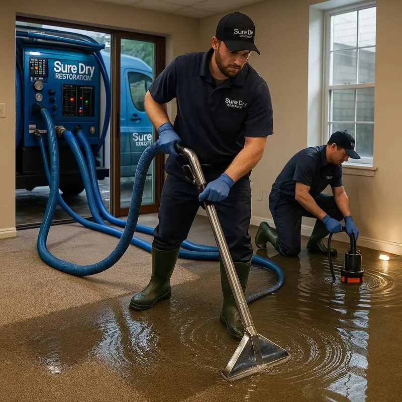 Water Extraction and Removal process in Colonial Pine Hills, SD